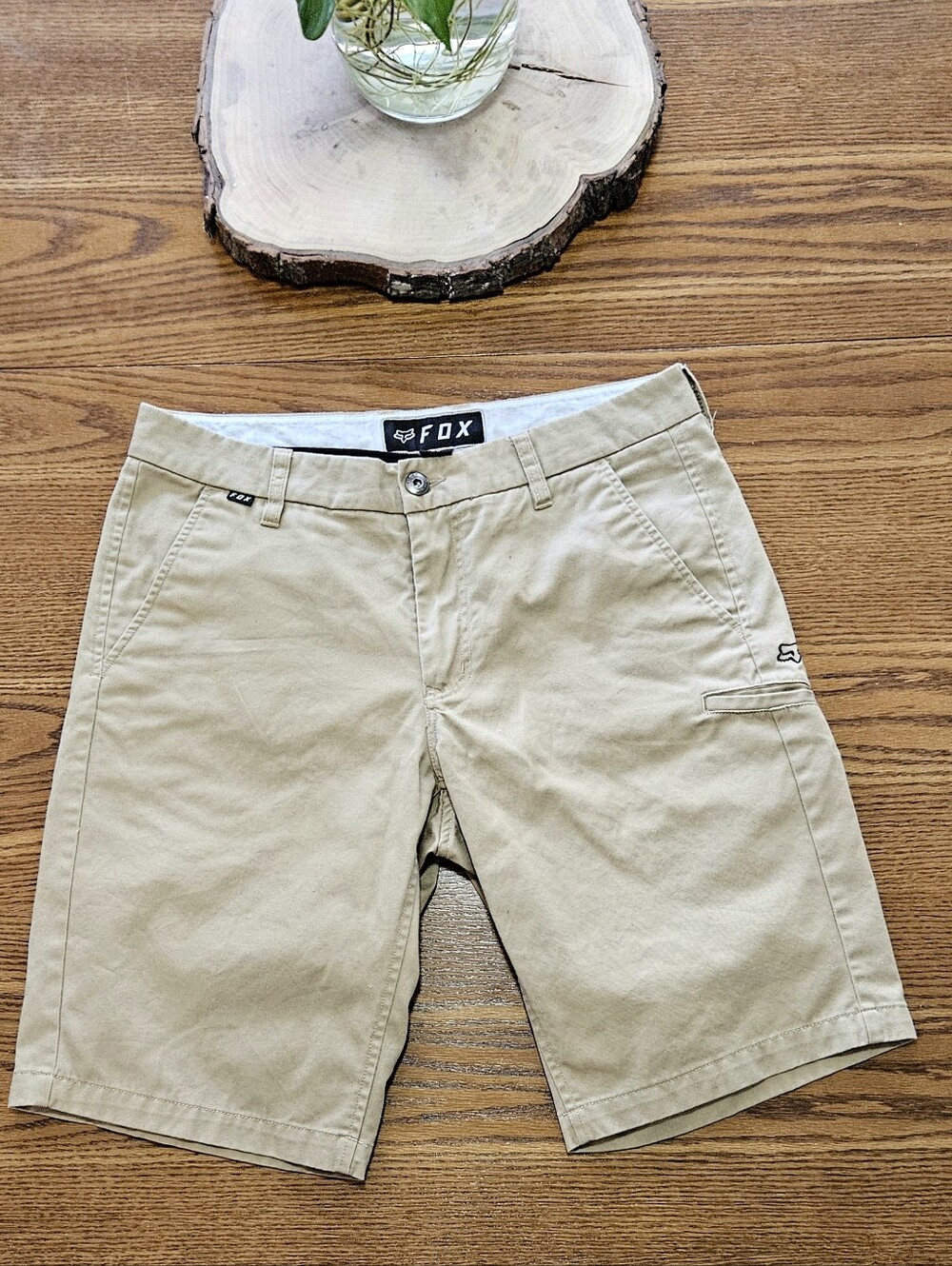 Fox Racing Men's Chino Walk Shorts Khaki/Tan - Size 32